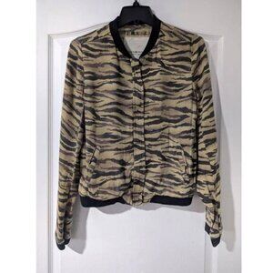 RL Denim & Supply | Women's Animal Print Bomber Jacket